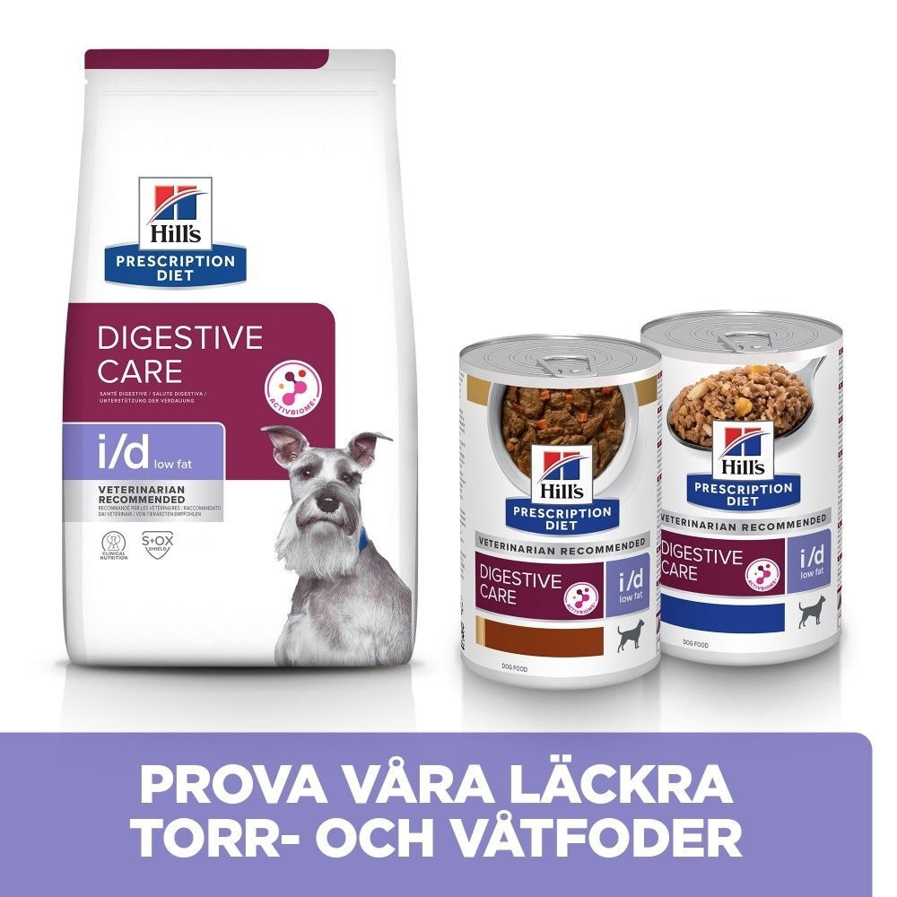Hill's PRESCRIPTION DIET i/d Low Fat Stew för hundar Kyckling&grönsaker 