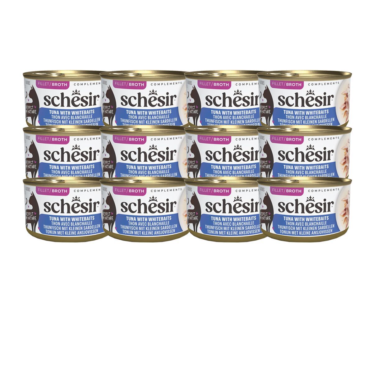 Schesir Tuna & Whitebait 70 g