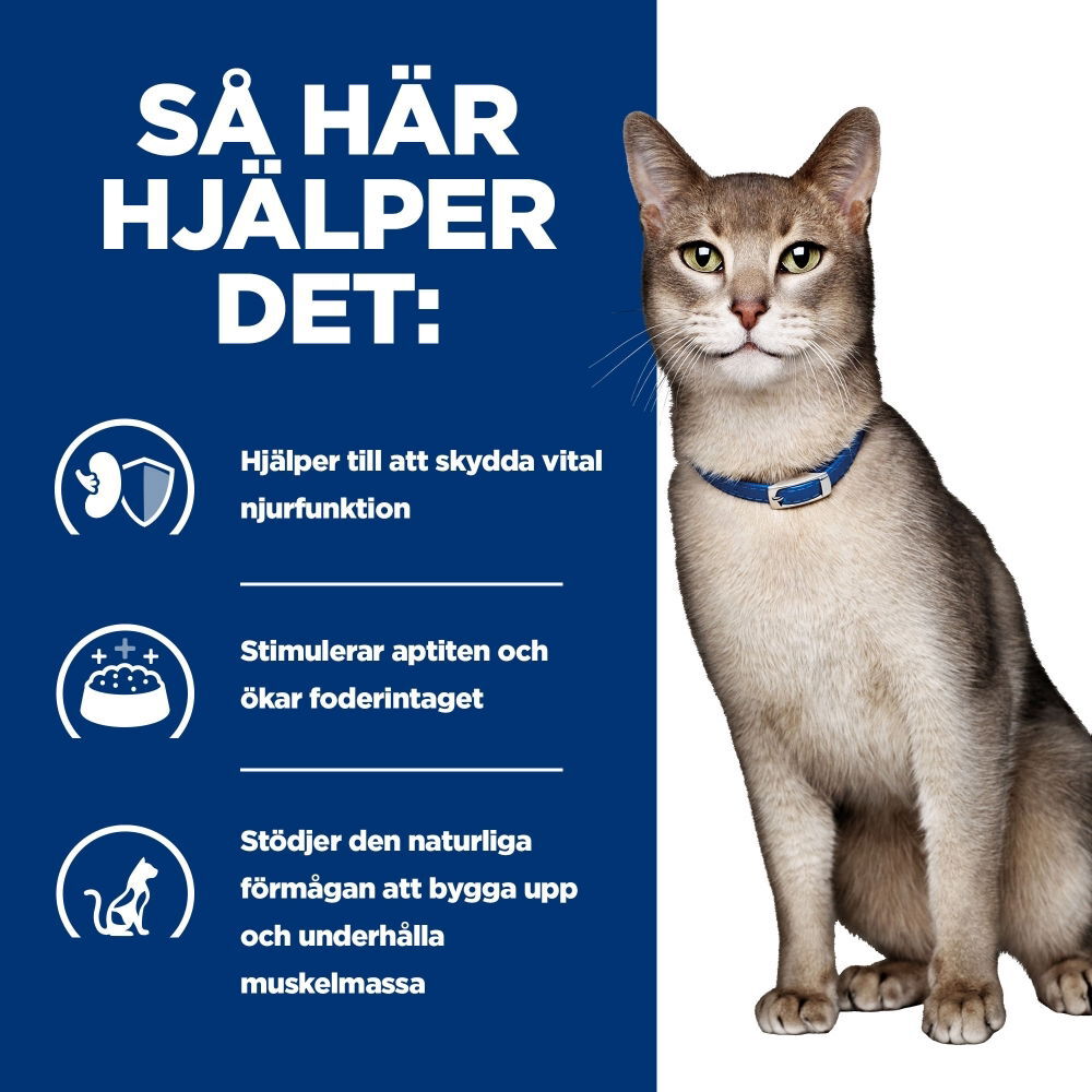 Hills Diet Cat k/d Chicken Portionspåse 12x85g