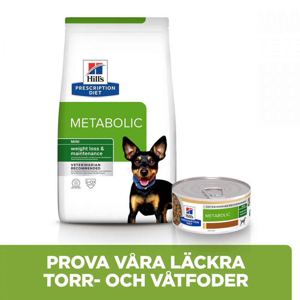 Hill's PD Canine Metabolic Mini Stew Chick&Veg 156g
