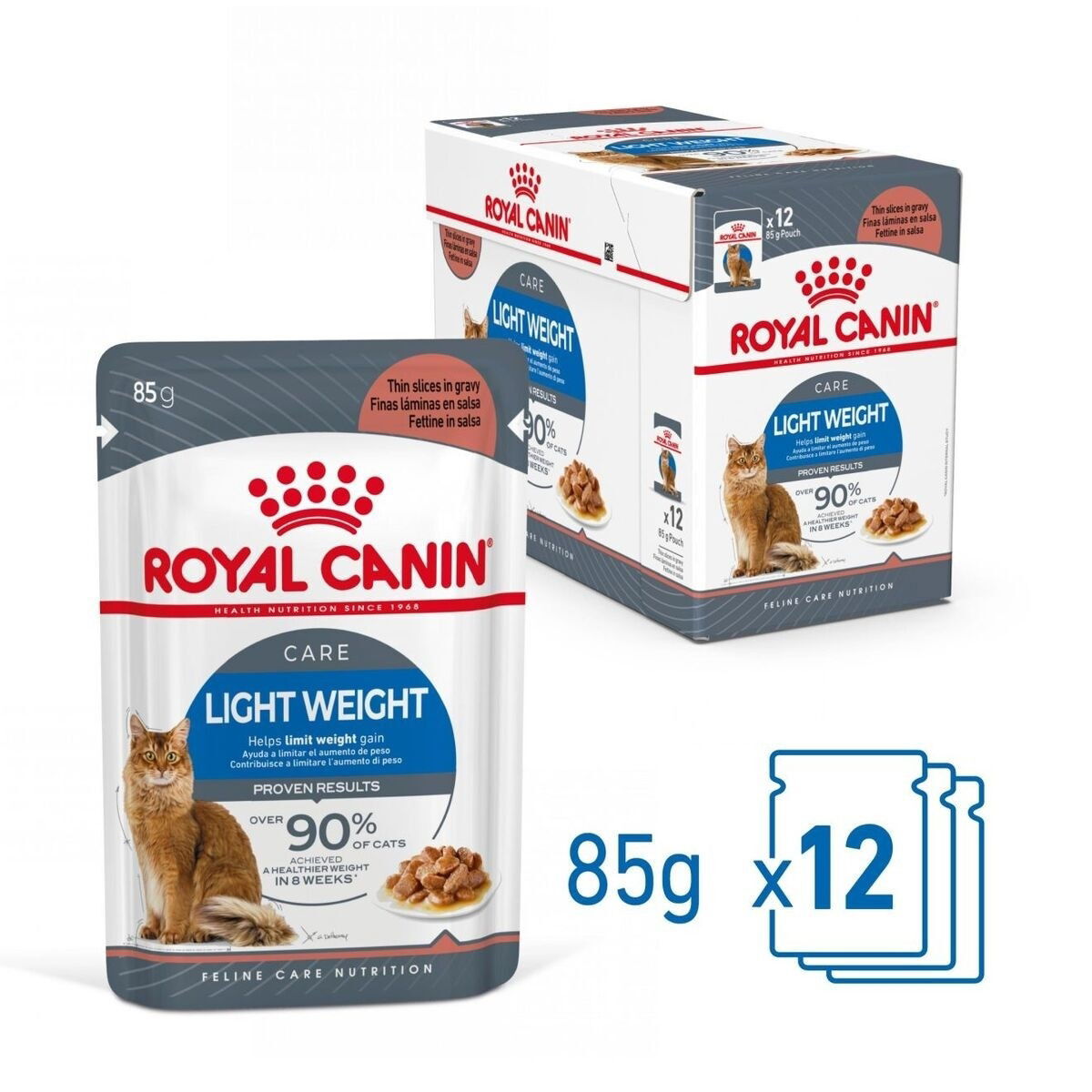 Royal Canin Light Weight Care Gravy Adult våtfoder för katt