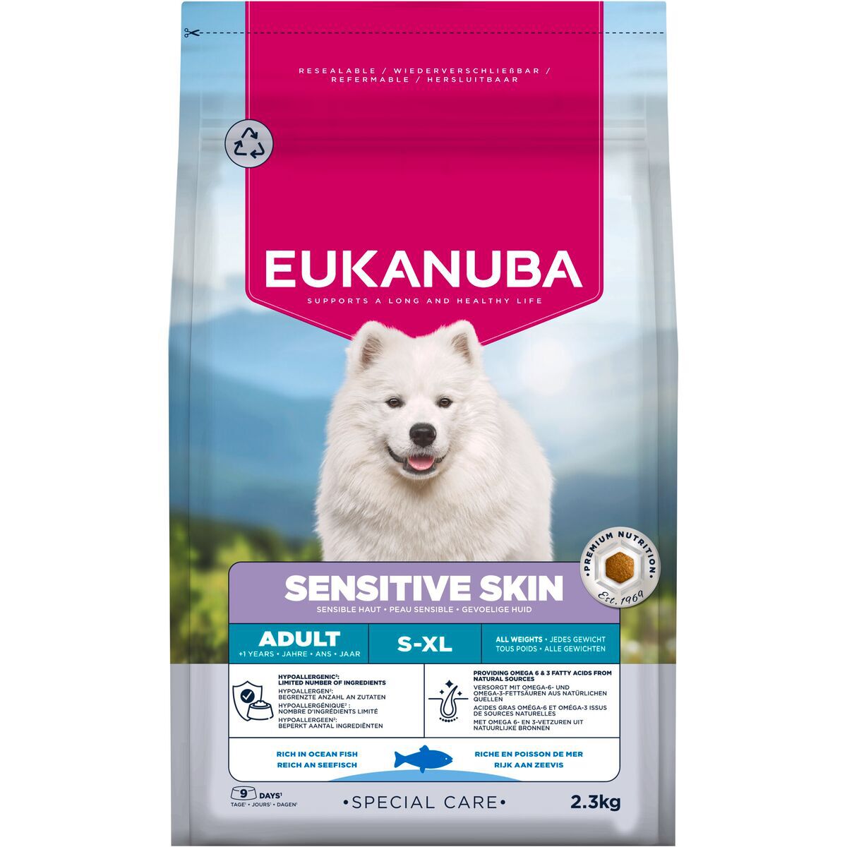 Eukanuba Daily Care Sensitive Skin All Breeds