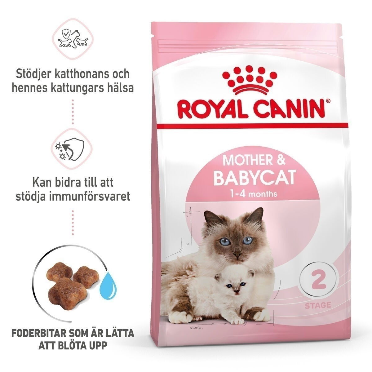 Royal Canin Mother & Babycat torrfoder för katt och kattunge