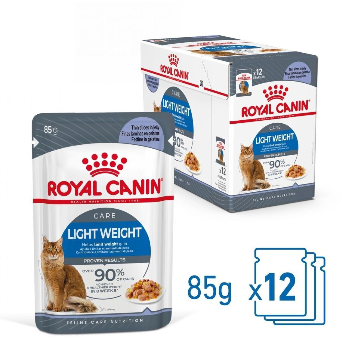 Royal Canin Light Weight Care Jelly Adult våtfoder för katt