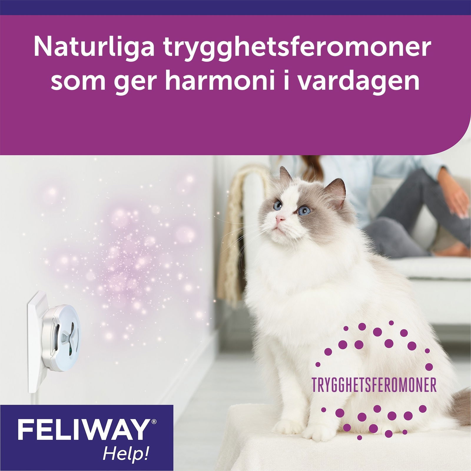 Feliway Help doftavgivare 1 vecka