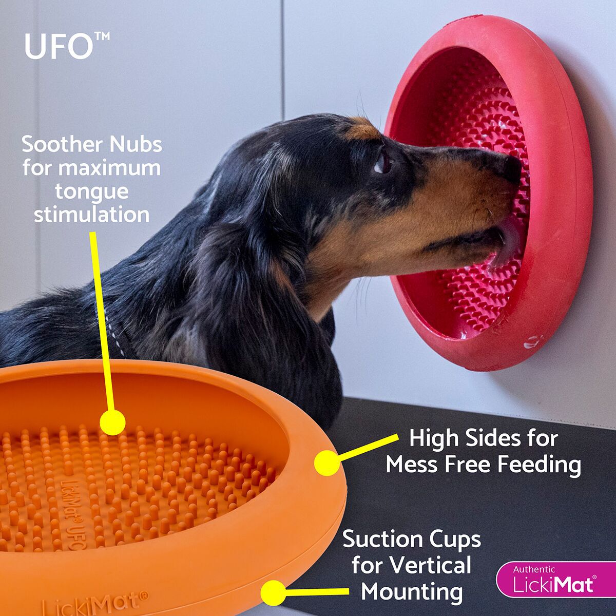 LickiMat UFO Dog