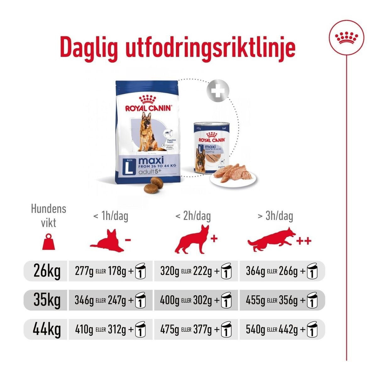 Royal Canin Maxi Adult 5+ torrfoder för hund