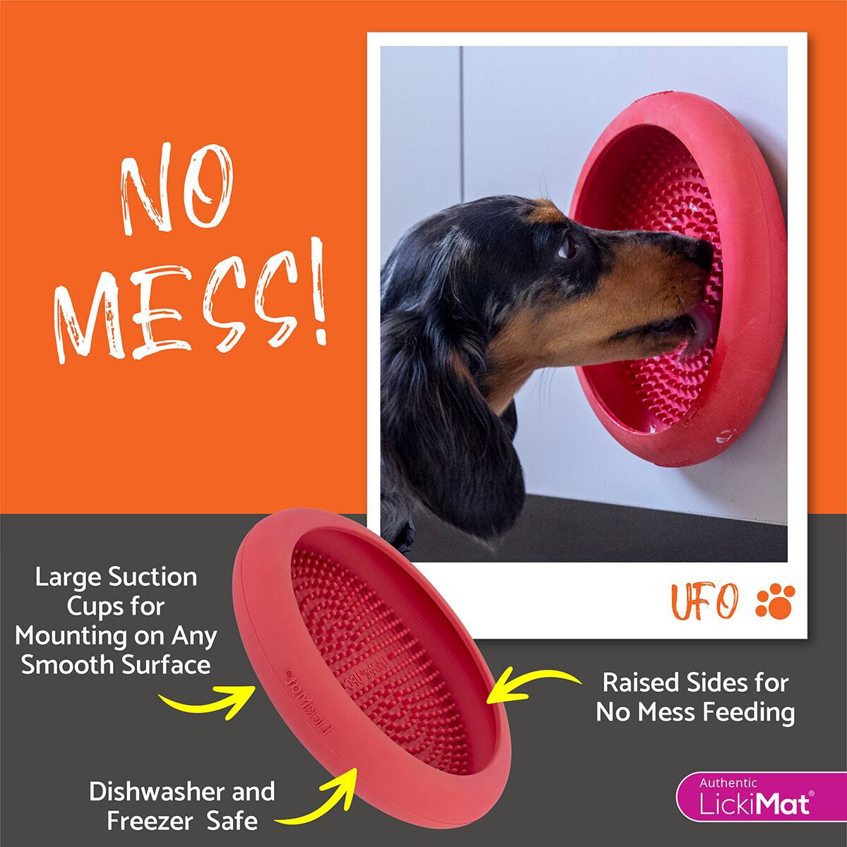 LickiMat UFO Dog