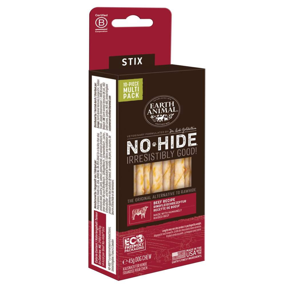 No-Hide Beef STIX 10pcs for dogs